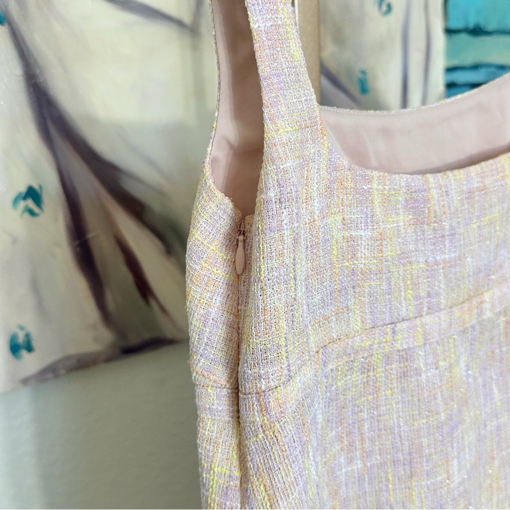 Rumored Babydoll Summer Heights Mini Dress Pink Sherbert - Picture 7 of 12